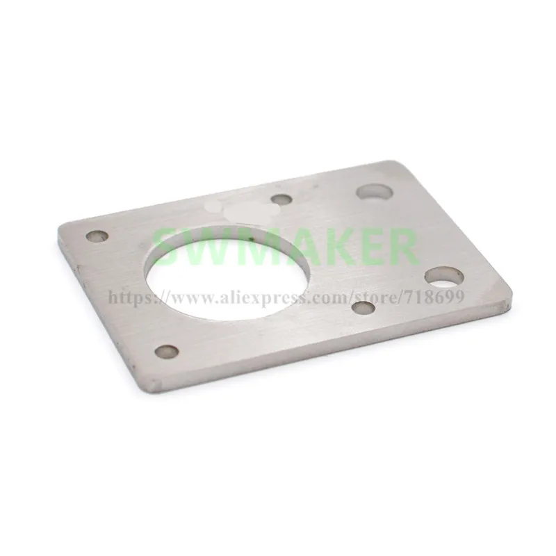 Black 1PC Mounting Bracket for Nema 17 Stepper Motor 3D Printer 2020 Profiles 42mm