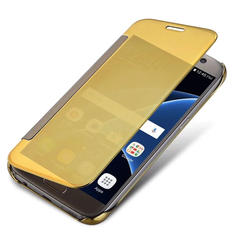 for samsung galaxy c7 pro c5 pro flip cover smart up function mirror phone cases for for samsung galaxy c7 pro c5 pro flip cover smart up function mirror phone cases for