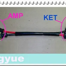 Longyue 50 шт. адаптер усилителя соединители Набор Чехол для ксеноновой лампы балласта 10 см провода
