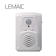 

LEMAIC Doorbell Gate Ball MP3 Audio Broadcast Voice Switch PIR Infraared Sensor Motion Sensor Body Prompter Remote Control Kit