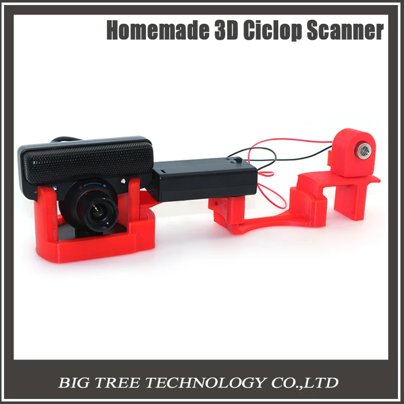 

!!Scanner 3D 3D three-dimensional scanner simple cheap laser scan easy to use DIY 3D scanner main kit camera with free shipping