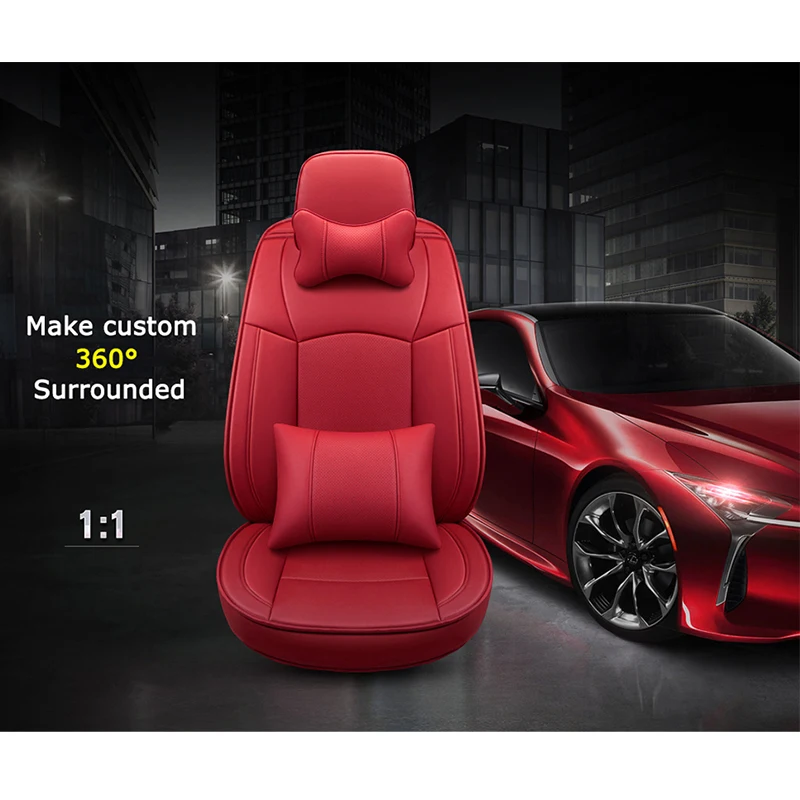Kokoleee Кожаные чехлы на сиденья для автомобилей Maserati Quattroporte Luxgen 7 SUV 5 3 MASTER CEO MPV 6 U5