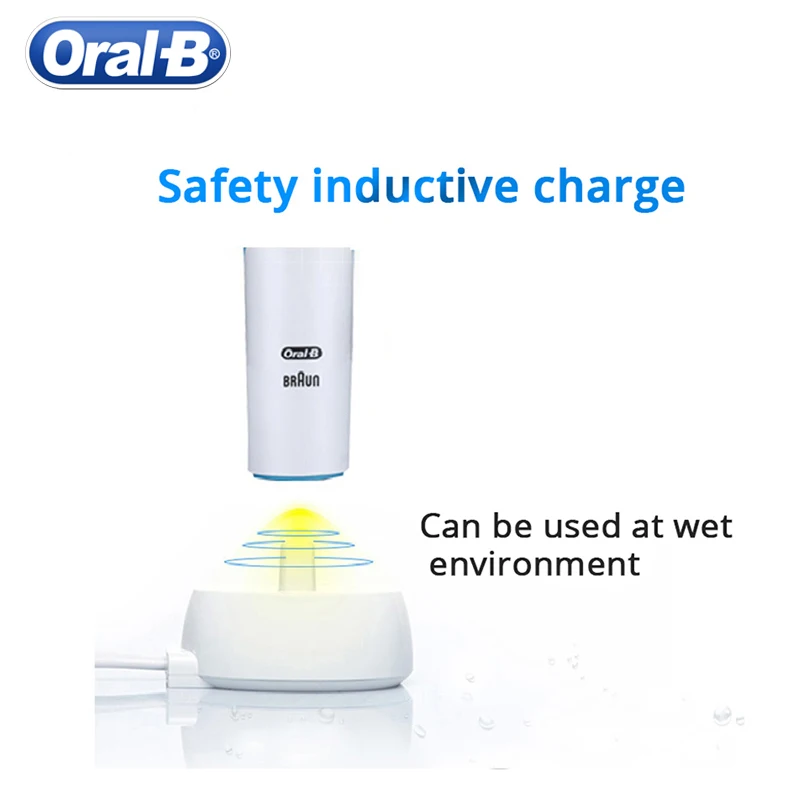 Аутентичные Oral B электрические зубные щётки Зубная щётка Vitality precicion чистые зубы