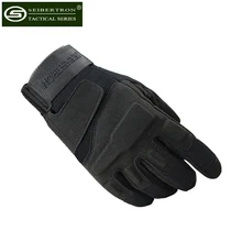 Новые тактические мужские перчатки Seibertron SOLAG с полным пальцем, специальный светильник Ops, Штурмовые перчатки Blackhawk из синтетической кожи