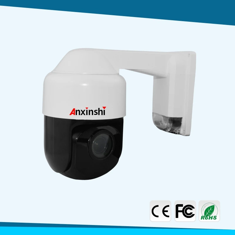 CCTV Security H.265 POE 1080P IP Camera mini Speed Dome PTZ Camera 5MP 5X Zoom 2MP IR60M Day Night ONVIF P2P Mobile View Audi