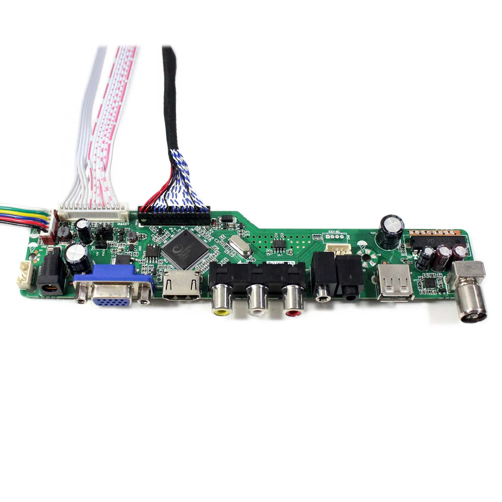 G220SW01 V0 HDMI VGA AV USB RF LCD Controller Board 1680x1050 Resolution Audio Input HDMI LCD Controller