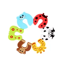 8 шт. Божья коровка Тигр Жираф бабочка обезьяна Уплотнители коровы мультфильм детские Детская Безопасность Ворота карта ребенка дверь Фиксаторы