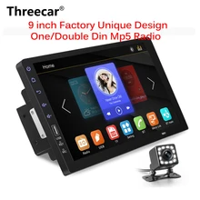 9 “Touch Mirrorlink Lettore audio Auto Bluetooth USB DVR Videocamera vista posteriore 2din auto Lettore radio MP5 One Din Autoradio No android