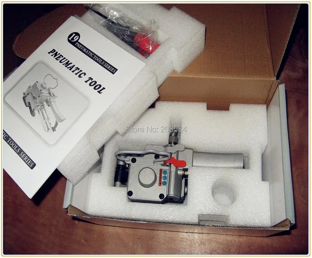 

High Quality !XQD-19 Portable Pneumatic PET Strapping Tool,banding Tool ,Binding packing machine for 13-19mm PP Plastic Strap