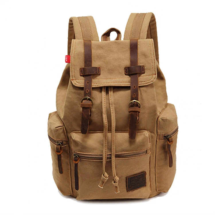 

Retro Canvas Laptop Backpack for Mackbook Pro 15 Men Women Notebook Bag School Bags Travel Backpack 15.6 inch Bolsas Mochila