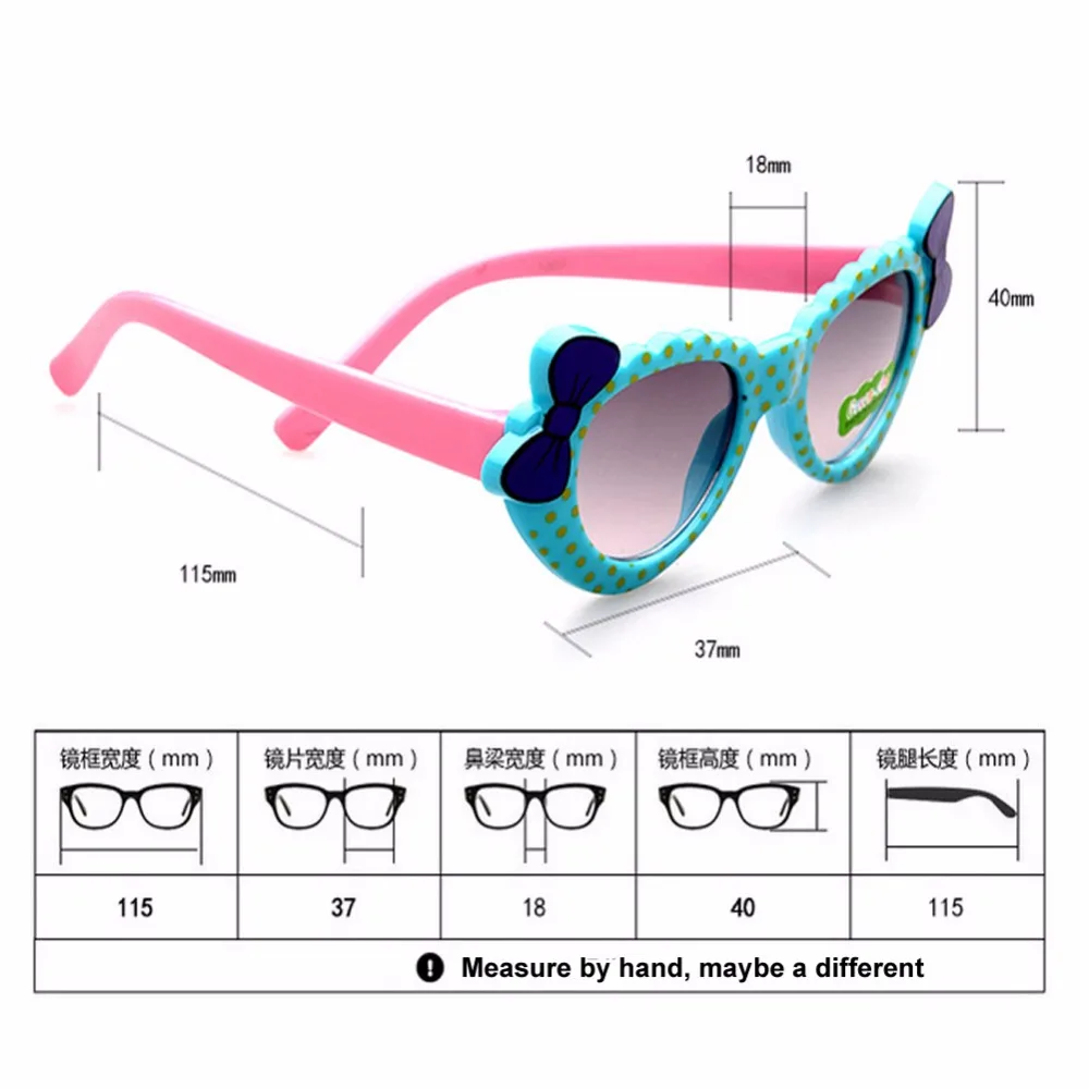 2018 Новое поступление Горячая Симпатичные Обувь для мальчиков Обувь для девочек Дети Солнцезащитные очки для женщин Стекло ребенок очки