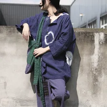 Винтажная белая футболка с принтом «летучая мышь» на плечах, хлопковая льняная футболка, Весенняя новинка, большие размеры, пуловер, рубашки