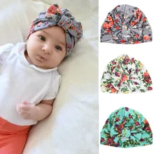 ARLONEET/шапка для малышей, 1 шт., теплые милые шапки для девочек и мальчиков, 40 см, бант, Осень-зима, стильный головной убор с цветами, шапка