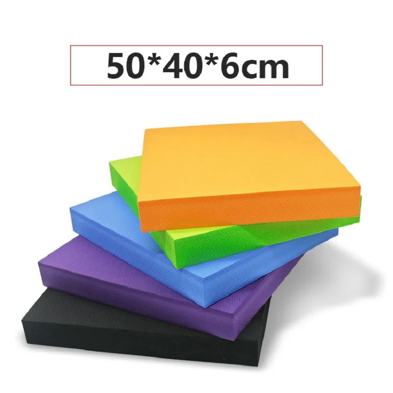 

Yoga Mat Balance Pad Waterproof Foam Balance Soft Pedal Training Padded Waist Comprehensive Training Cushion Workout Fitness
