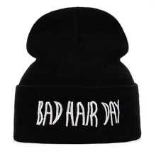 День плохой прически шапка вязаная зимняя шапка однотонный хип-хоп трикотажный свитер шляпа костюм капитана аксессуар подарки теплая зима