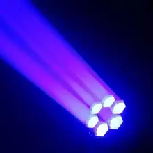 Led 6*12 Вт 4 в 1 RGBW диодный луч Вращающаяся лампа в стиле диско свет мини пчелиный глаз dmx сценическое освещение для dj оборудования светодиодные бар лучевые прожекторы