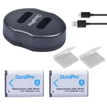 2 шт. DuraPro NP-BX1 NP BX1 Батарея+ USB Dual Зарядное устройство для sony HDR-AS200v AS20 AS100V AZ1 DSC-RX100 X1000V WX350 RX1 AS15 RX100