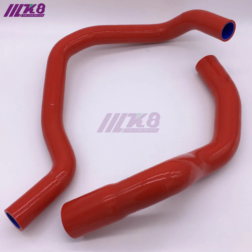 

Silicone Radiator Hose For Jeep Cherokee XJ 4.0l 242 CID L6 1984-2005 (2Pcs) Red/Blue/Black