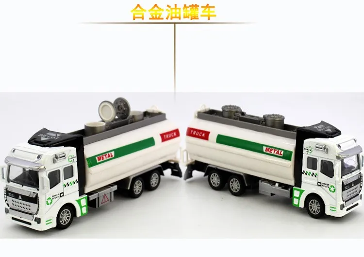 1 32 alasim geri cekin sulama arabasi kamyon tankeri sprinkler modeli simulasyon arabalari yag tanki kamyonu oyuncak araba pull back oil tank trucktoy car aliexpress