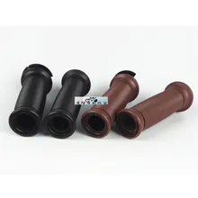 22 мм резиновые ручки мотоцикла Бар Конец Ручки Универсальный Аксессуары для мотоциклов Нескользящие мотоцикл скутер тормоза руле