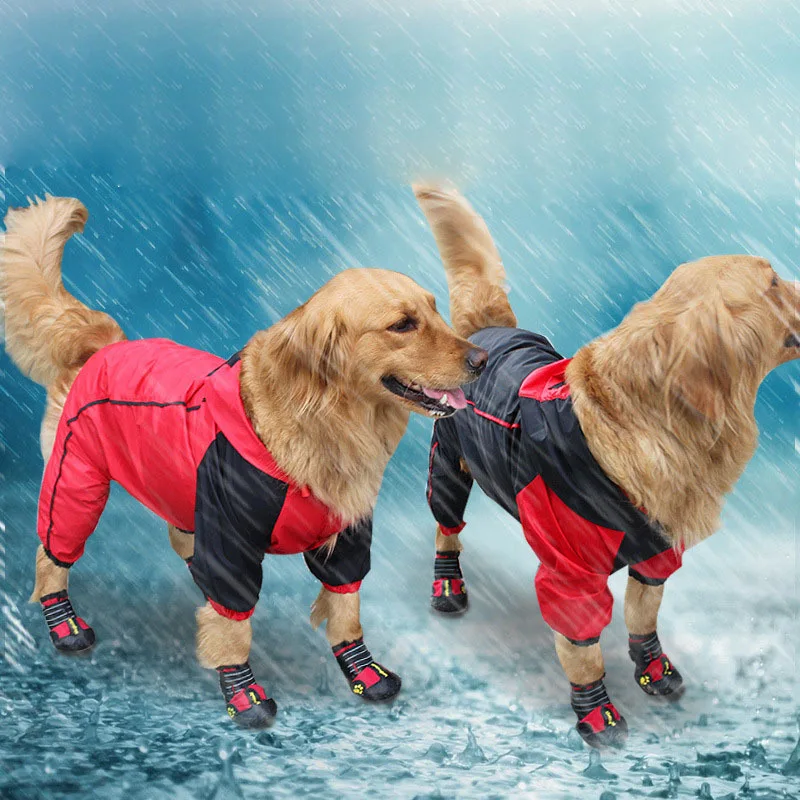 Pet Dog плащ Толстовка Водонепроницаемый Дождь красивые куртки пальто Верхняя