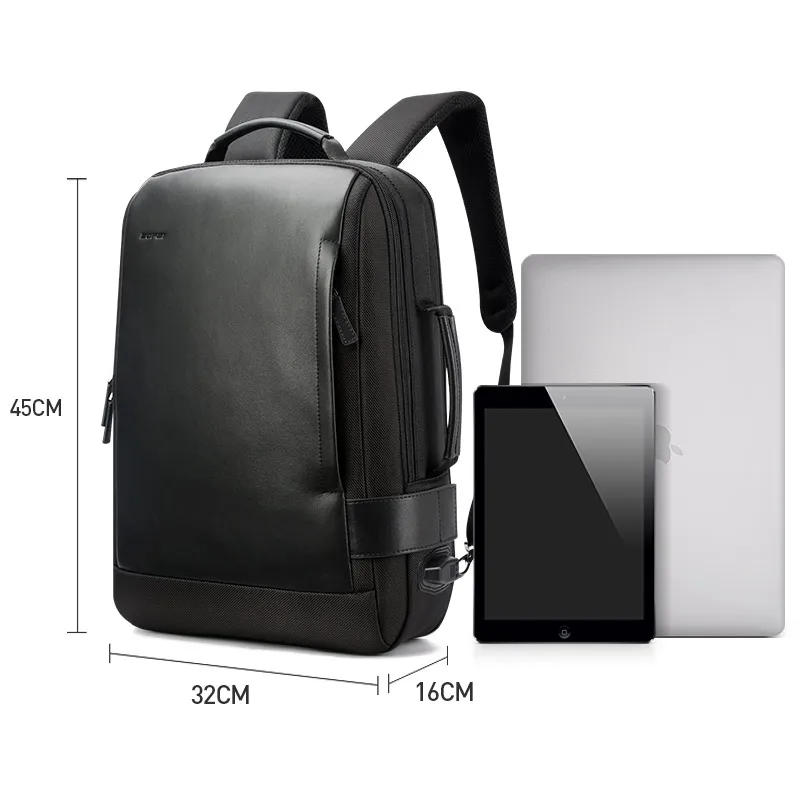Caliente Anti robo hombres Mochila 15,6 impermeable mochilas de hombre de cuero Mochila viaje Mochila de carga USB Caliente Anti robo hombres Mochila 15,6 impermeable mochilas de hombre de cuero Mochila viaje Mochila de carga USB