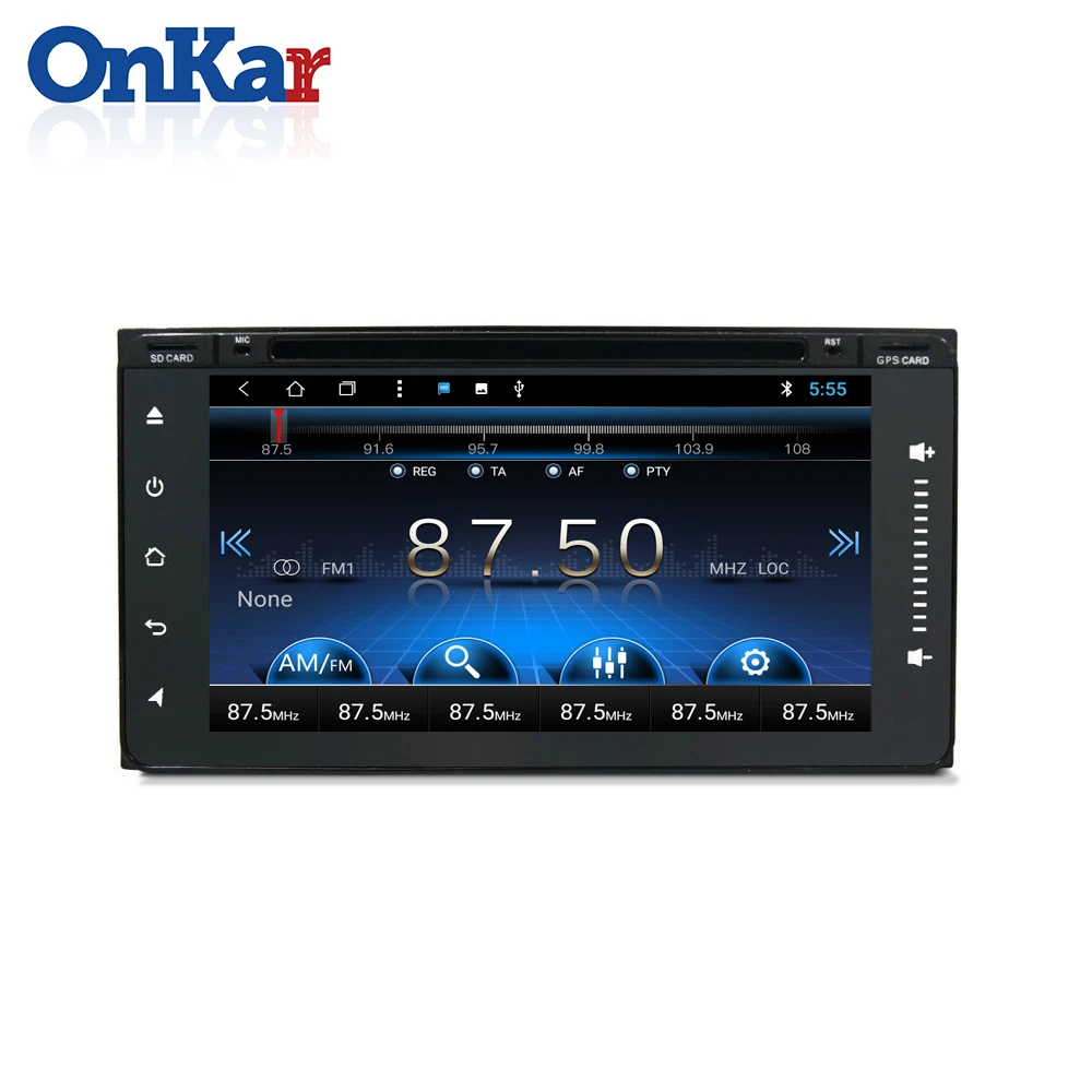 Евсюков 6 95 дюймов Автомобильный gps радио для Toyota Prado Fortuner Yaris Rav4 с DVD CD плеер Android 8 1