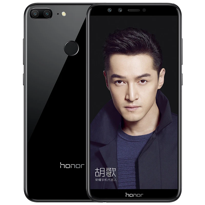 Honor 9 Lite, 3 ГБ, 32 ГБ, мобильный телефон Kirin 659, Android 8,0, 5,65 дюймов, полный экран, 4 камеры, отпечаток пальца, 3000 мАч, мобильный телефон