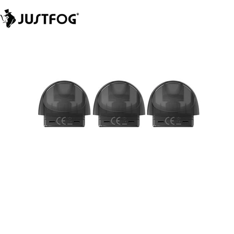 3pcss/lot JUSTFOG C601 Pod 1,7 мл майка с органический хлопок катушки 1.6ohm многоразового картридж для электронных сигарет c601 Pod Vape комплект