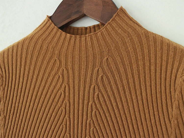 New 2016 Autumn Fashion Women Cashmere sweater elastic Solid Turtleneck sweater women slim sexy Bottoming Knitted Pullovers W861