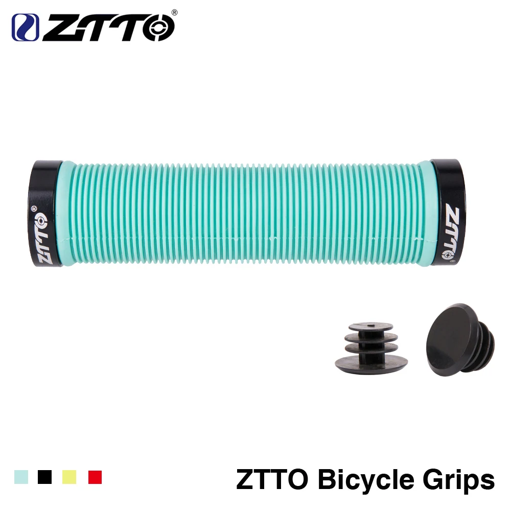 

1Pair ZTTO MTB Handlebar Grips Bike Grips Silicone Gel Lock On Anti Slip Grips For MTB Folding Bike Bicycle Parts AG15