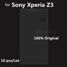 10 шт./лот для sony Xperia Z3 Оригинальная передняя поддерживающая рамка для ЖК-дисплея Крышка корпуса клейкая водонепроницаемая наклейка; сенсорный клей для ЖК-экрана