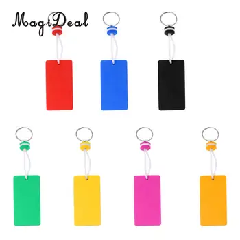 

MagiDeal Yachting Boating Kayaking Floating Key Chain Key Ring-Rectangle Shaped for Fishing Flatable Boat Rafting Surfing Access