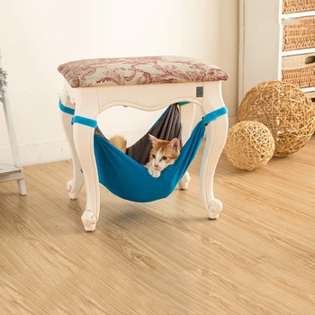

New Cats Hanging Bed Funny Hammock Multi-functional Double-sided Use Cat Mat for Sleeping Playing Training Save Space Bed HPC01