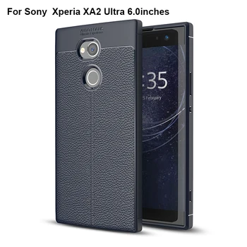 

2PCS TPU Soft Silicon For Xperia XA2 Ultra Case Protector cover PC Frame Armor Shell For Sony For Xperia XA2 Ultra Back cover