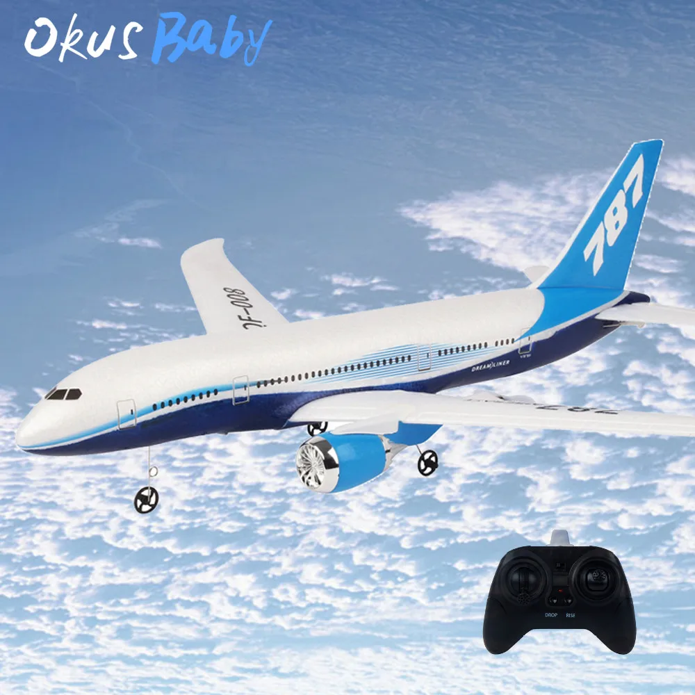 Новинка 2019 летательный аппарат Боинг 787 550 мм Wingspan 2 4 ГГц 3CH EPP RC с неподвижным