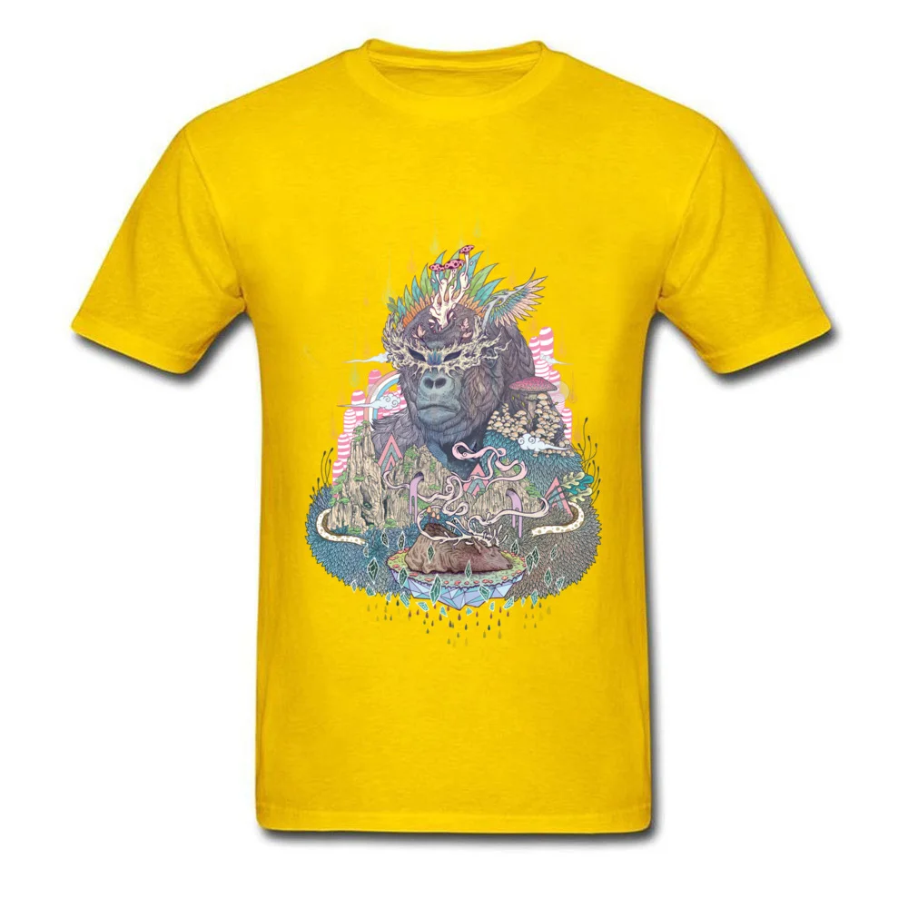 Unique Tshirts Funny Round Neck Ceremony 100% Cotton Men Tees Slim Fit Short Sleeve Tshirts Drop Shipping Ceremony yellow