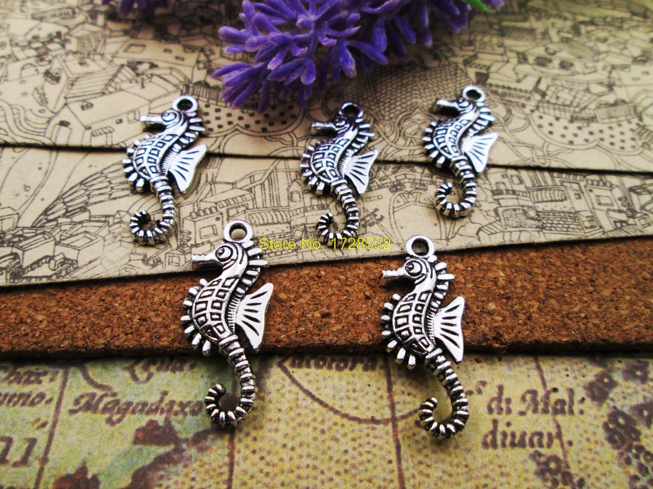 Подвески из тибетского серебра 20 шт. 19*12 мм | Украшения и аксессуары