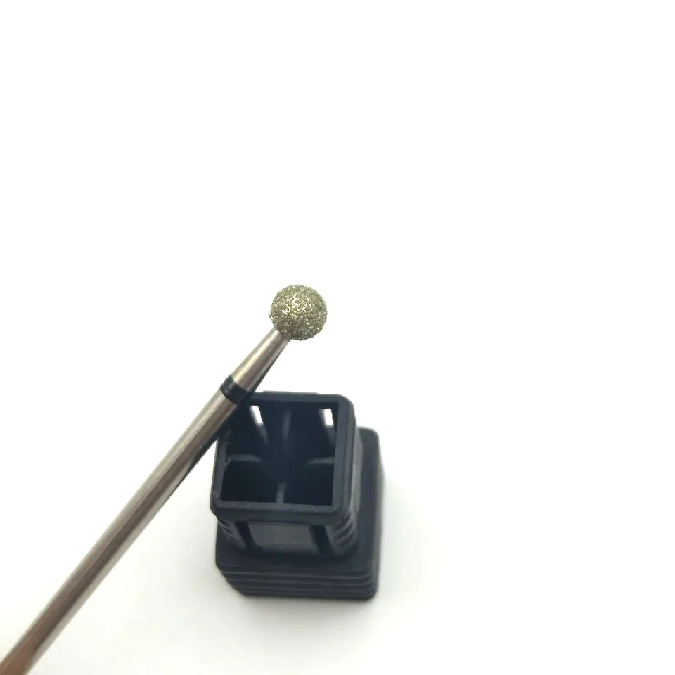 HYTOOS 4,0 мм шариковая Алмазная дрель для ногтей небольшое сверло для удаления кутикул маникюрные фрезы аксессуары для ногтей Mills-D040D для ногтей
