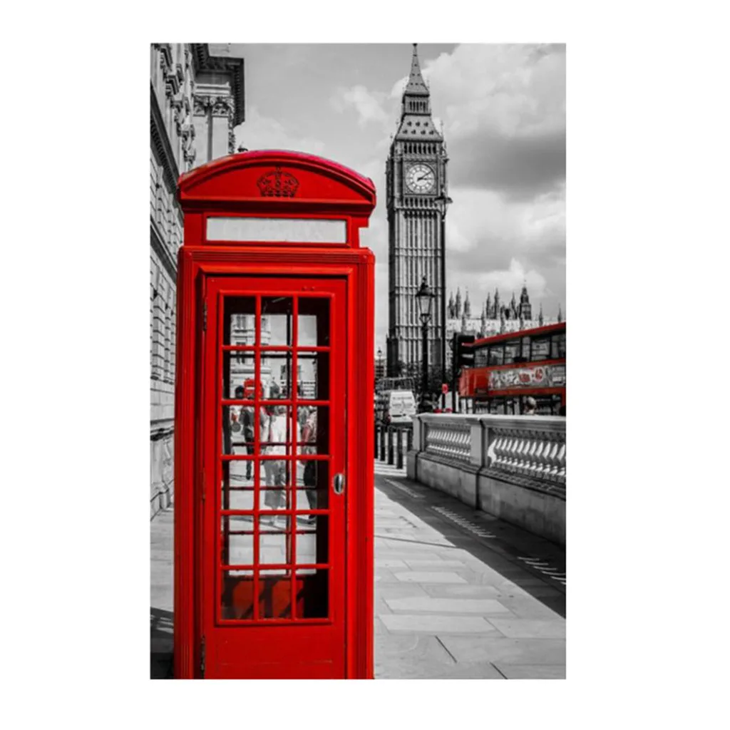 London Paris City DIY 5D Diamond Painting Embroidery DIY Paint By Number Kit Home Wall Decoration 