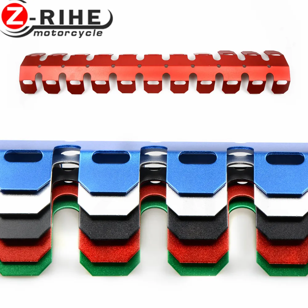 FOR Universal Motorcycle Exhaust Muffler Pipe Protector Heat Shield Cover For KTM DUKE 390/125/200 ADVENTURE 690 SMC SX SXF