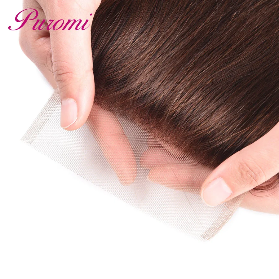 Puromi Brazilian Hair Dark Brown #2 Lace Body Wave Closure with Bundles Non Remy Human Hair Bundles with Closure 3 Bundle Deals Puromi Brazilian Hair Dark Brown #2 Lace Body Wave Closure with Bundles Non Remy Human Hair Bundles with Closure 3 Bundle Deals