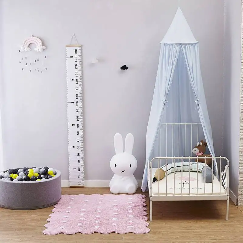 

Hanging Kids Baby Bedding Crib Netting Cotton Lace Mosquito Net Bedcover Curtain For Baby Kids Crib Netting