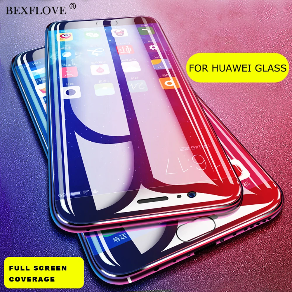 

9H Screen Protector For Huawei P20 Lite Glass For Huawei P20 Pro P10 P8 P9 Lite Plus Tempered Glass For Honor 10 7A 7C Pro Film