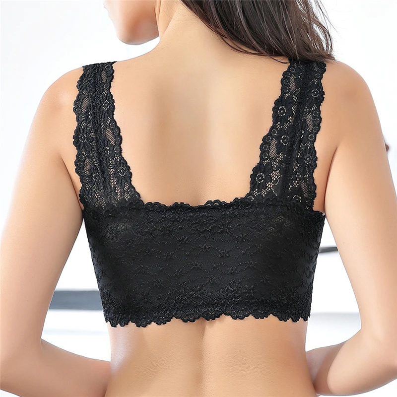 Goede Vrouwelijke Vest Rits Push Up Bh Volledige Cup Sexy Lace Bras Voor Vrouwen Bralette Top Plus Size Naadloze Draadloze verzamel Brasserie