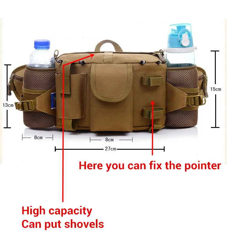 Metal Detector Storage Bag for Gp Pointer Pinpointing Hand Held Metal Detector Multi-purpose Tools Bag utility bag