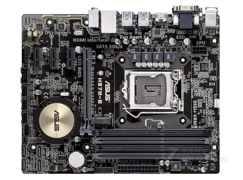H97M-E 1150 материнская плата M.2 интерфейс поддержка 4790K 90% новый | Компьютеры и офис
