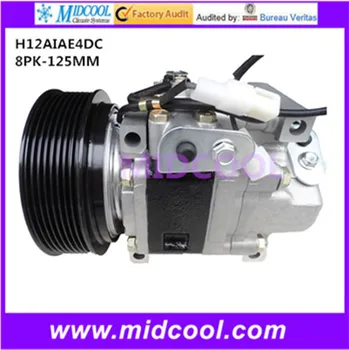 

HIGH QUALITY AUTO AC COMPRESSOR FOR MAZDA H12AIAE4DC 8PK-125MM