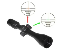 Hunting Tactical Red&Green Dot Sight Scope 3-9X40EG Zoom optical hunting riflescope with mounts