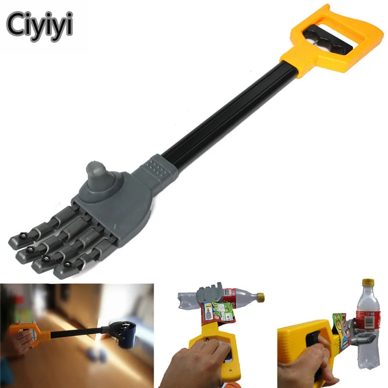 

Diy Robot Hand Claw Grabber Pvc Action Figure Toys Long Arm Robot Hand Grabbing Move Stick Toy Children Grab Things Jouet